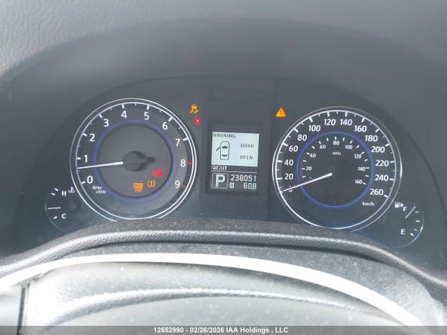 12552990 :رقم المزاد ، JN1CV6EL5BM263863 vin ، 2011 Infiniti G37x مزاد بيع