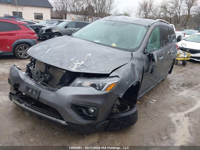 2019 Nissan Pathfinder Platinum/s/sl Premium/sv Tech მანქანა იყიდება აუქციონზე, vin: 5N1DR2MM7KC605064, აუქციონის ნომერი: 12552991
