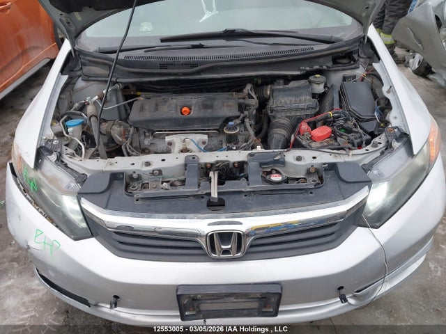 12553005 :رقم المزاد ، 2HGFB2F55CH038117 vin ، 2012 Honda Civic Lx مزاد بيع