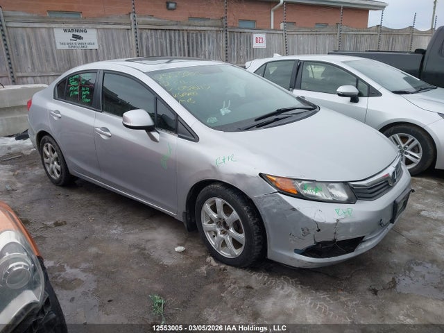 12553005 :رقم المزاد ، 2HGFB2F55CH038117 vin ، 2012 Honda Civic Lx مزاد بيع