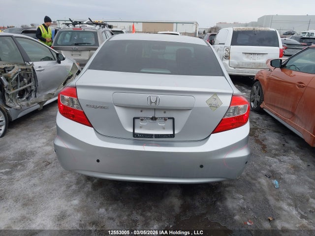 12553005 :رقم المزاد ، 2HGFB2F55CH038117 vin ، 2012 Honda Civic Lx مزاد بيع