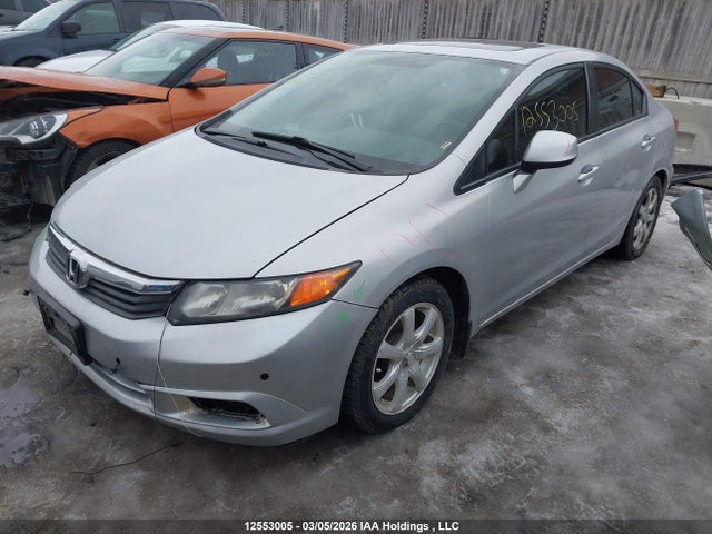 12553005 :رقم المزاد ، 2HGFB2F55CH038117 vin ، 2012 Honda Civic Lx مزاد بيع