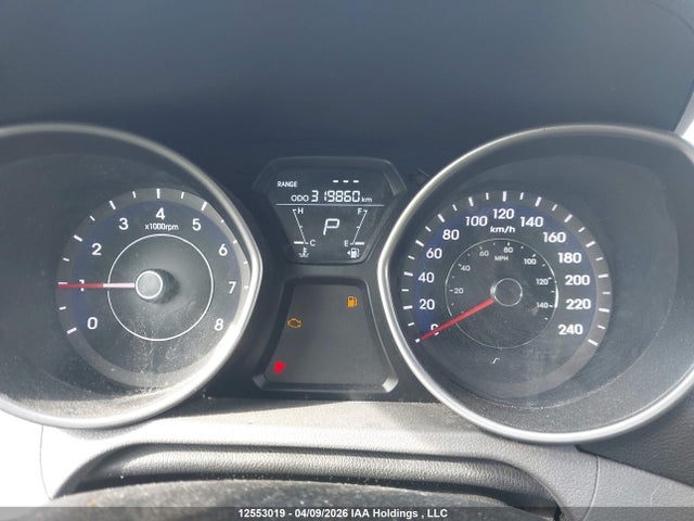 12553019 :رقم المزاد ، 5NPDH4AE1CH121137 vin ، 2012 Hyundai Elantra Gl مزاد بيع