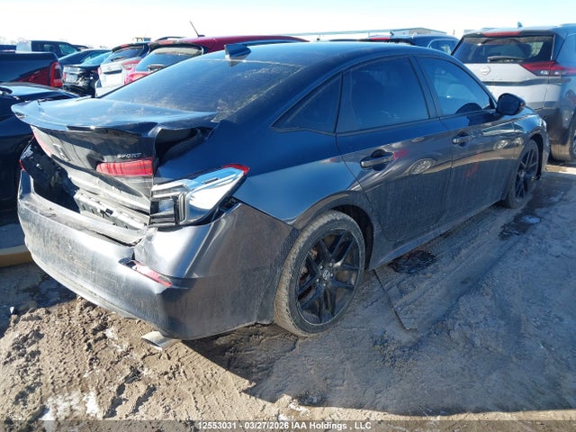 12553031 :رقم المزاد ، 2HGFE2F58NH115301 vin ، 2022 Honda Civic Sport مزاد بيع