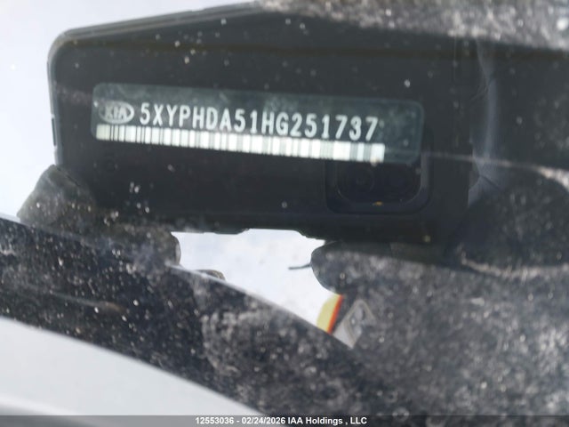 5XYPHDA51HG251737 KIA Sorento 3.3l Ex/3.3l Ex+