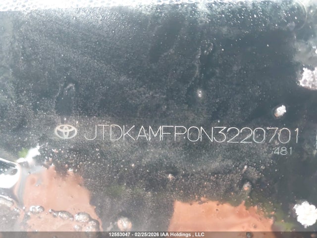 JTDKAMFP0N3220701 Toyota Prius Prime Le/xle/limited