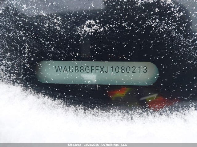WAUB8GFFXJ1080213 Audi A3