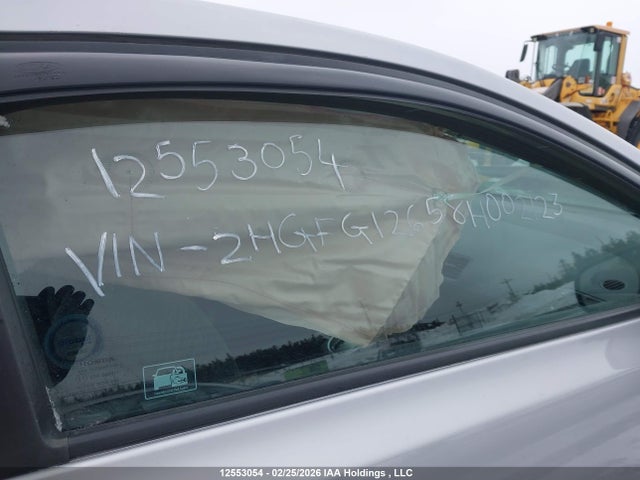Aukcja sprzedaży 2008 Honda Civic Lx, vin: 2HGFG12658H002123, numer aukcji: 12553054