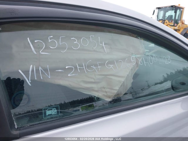 Aukcja sprzedaży 2008 Honda Civic Lx, vin: 2HGFG12658H002123, numer aukcji: 12553054