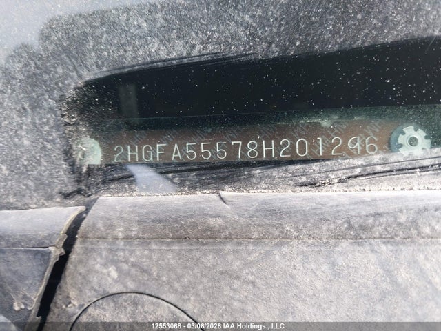 Aukcja sprzedaży 2008 Honda Civic, vin: 2HGFA55578H201296, numer aukcji: 12553068