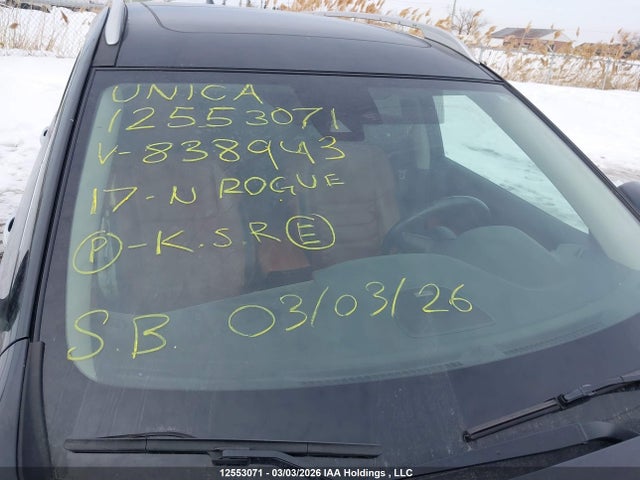 5N1AT2MV8HC838943 Nissan Rogue Sv/sl