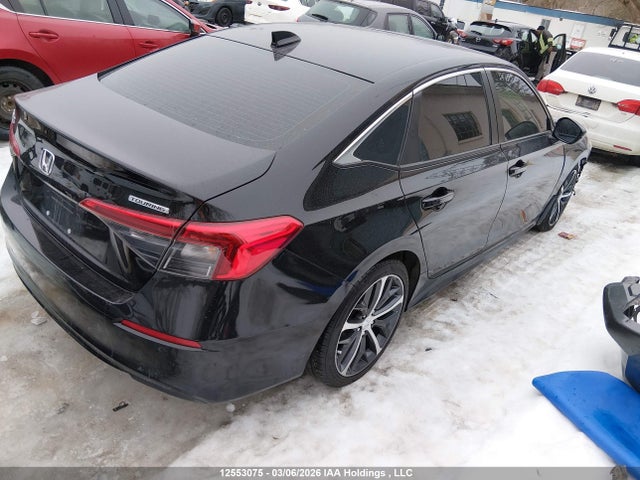 2022 Honda Civic Touring მანქანა იყიდება აუქციონზე, vin: 2HGFE1F92NH006698, აუქციონის ნომერი: 12553075