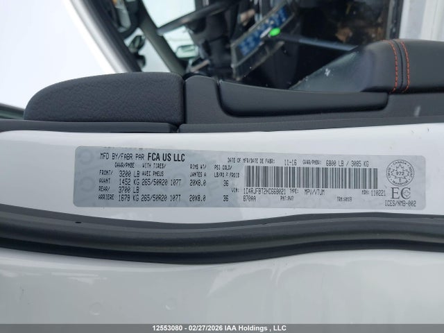 1C4RJFBT2HC668021 Jeep Grand Cherokee Limited