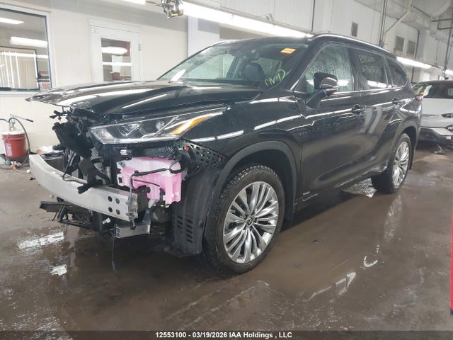 Aukcja sprzedaży 2026 Toyota Highlander Hybrid Limited/hybrid Platinum, vin: 5TDEBRCH4TS701177, numer aukcji: 12553100
