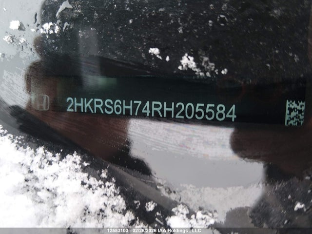 2HKRS6H74RH205584 Honda Cr-v Ex-l Hybrid