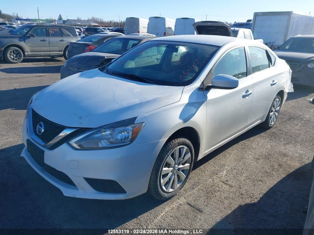 12553119 :رقم المزاد ، 3N1AB7AP9GL638265 vin ، 2016 Nissan Sentra 1.8 S/1.8 Sl/1.8 Sr/1.8 Sv مزاد بيع