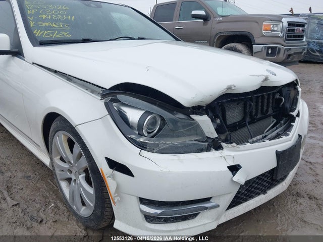 12553126 :رقم المزاد ، WDDGF8AB2EA948841 vin ، 2014 Mercedes-benz C 300 4matic مزاد بيع