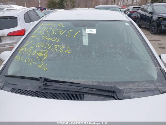 Aukcja sprzedaży 2014 Toyota Yaris, vin: VNKKTUD39EA001832, numer aukcji: 12553151