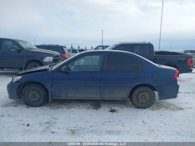 12553158 :رقم المزاد ، 2HGES16345H030212 vin ، 2005 Honda Civic Dx Vp مزاد بيع