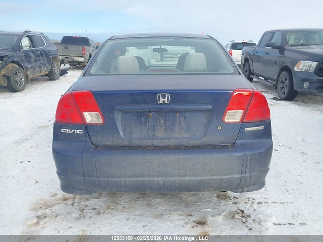 12553158 :رقم المزاد ، 2HGES16345H030212 vin ، 2005 Honda Civic Dx Vp مزاد بيع