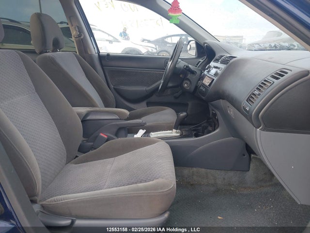 12553158 :رقم المزاد ، 2HGES16345H030212 vin ، 2005 Honda Civic Dx Vp مزاد بيع