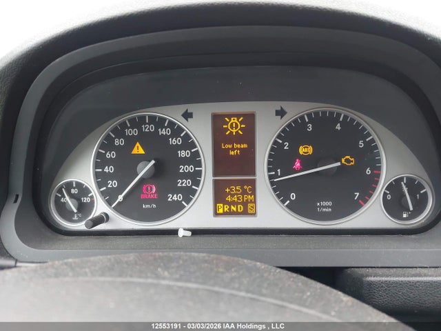 2011 Mercedes-benz B200 მანქანა იყიდება აუქციონზე, vin: WDDFH3DB1BJ620469, აუქციონის ნომერი: 12553191