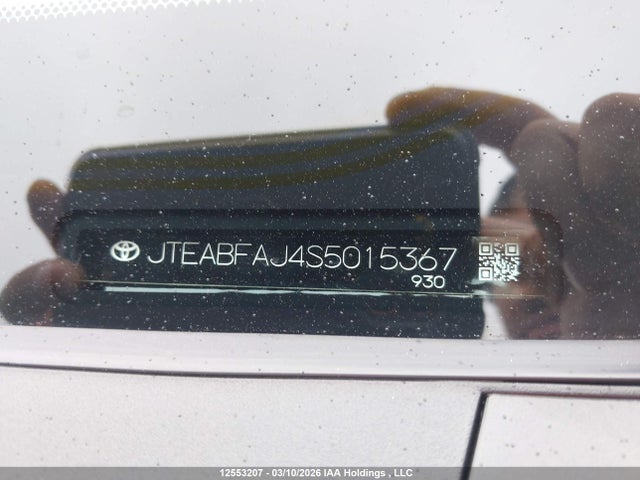 Aukcja sprzedaży 2025 Toyota Land Cruiser 1958, vin: JTEABFAJ4S5015367, numer aukcji: 12553207