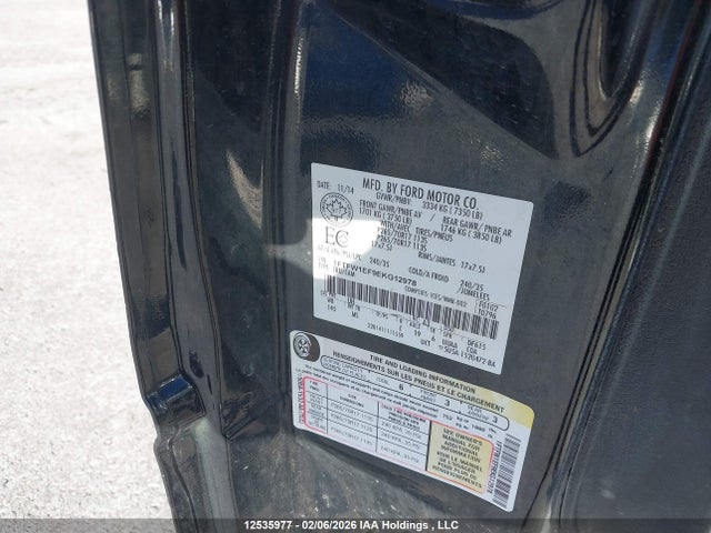 1FTFW1EF9EKG12978 Ford F-150 Xlt