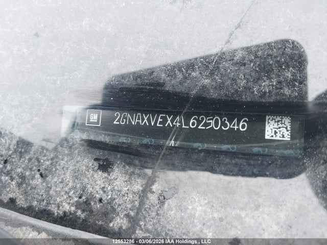 2GNAXVEX4L6250346 Chevrolet EQUINOX LT