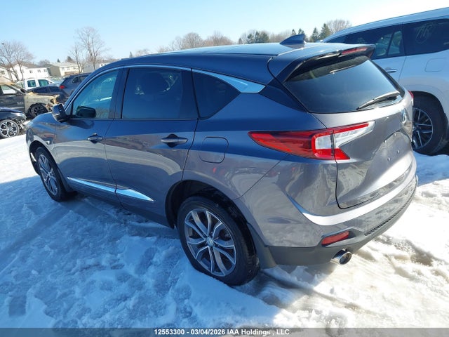 12553300 :رقم المزاد ، 5J8TC2H31LL808053 vin ، 2020 Acura Rdx Tech مزاد بيع