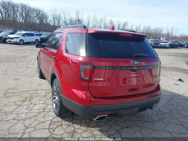 2017 Ford Explorer Sport მანქანა იყიდება აუქციონზე, vin: 1FM5K8GT7HGA49404, აუქციონის ნომერი: 12553310