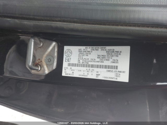 Aukcja sprzedaży 2014 Ford Escape Se, vin: 1FMCU0GX7EUA87282, numer aukcji: 12553327