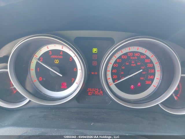 12553342 :رقم المزاد ، 1YVHZ8CH5A5M27911 vin ، 2010 Mazda 6 I مزاد بيع