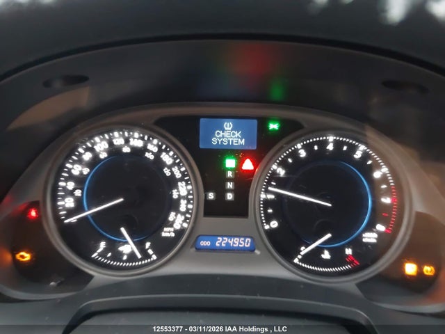 Продажа на аукционе авто 2009 Lexus Is 250, vin: JTHBK262895098863, номер лота: 12553377