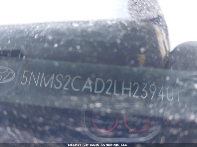 5NMS2CAD2LH239401 Hyundai Santa Fe Se