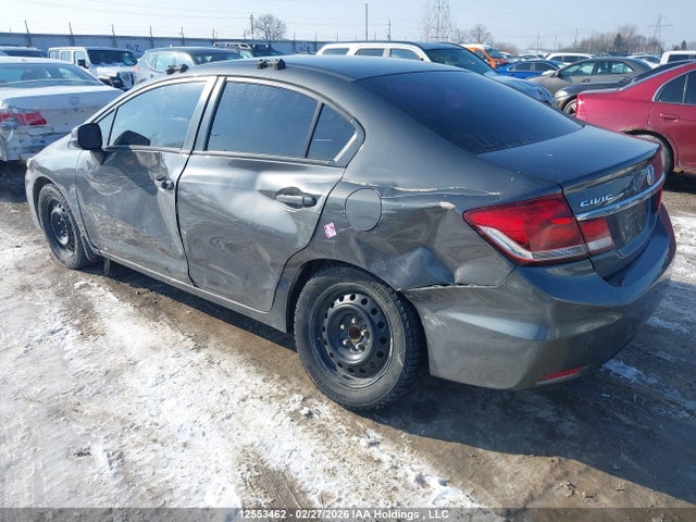 12553462 :رقم المزاد ، 2HGFB2E57DH037960 vin ، 2013 Honda Civic Lx مزاد بيع