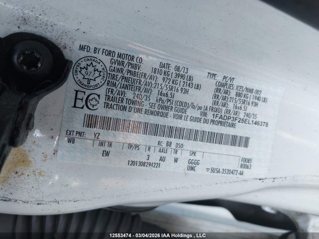 Aukcja sprzedaży 2014 Ford Focus Se, vin: 1FADP3F25EL146378, numer aukcji: 12553474