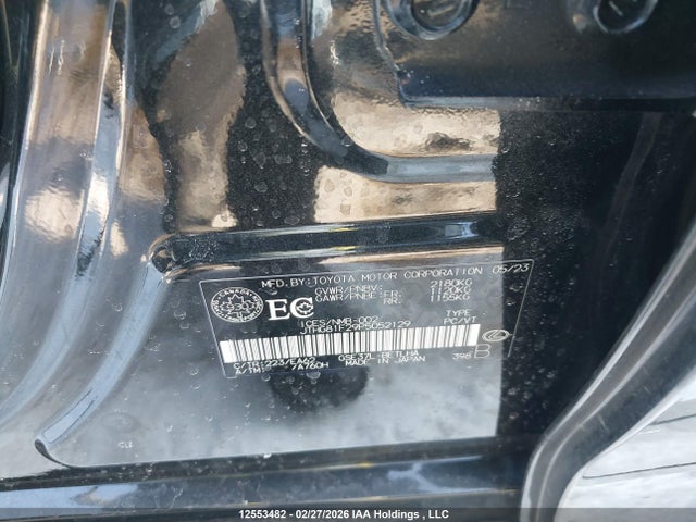 12553482 :رقم المزاد ، JTHG81F29P5052129 vin ، 2023 Lexus Is 300 300 مزاد بيع