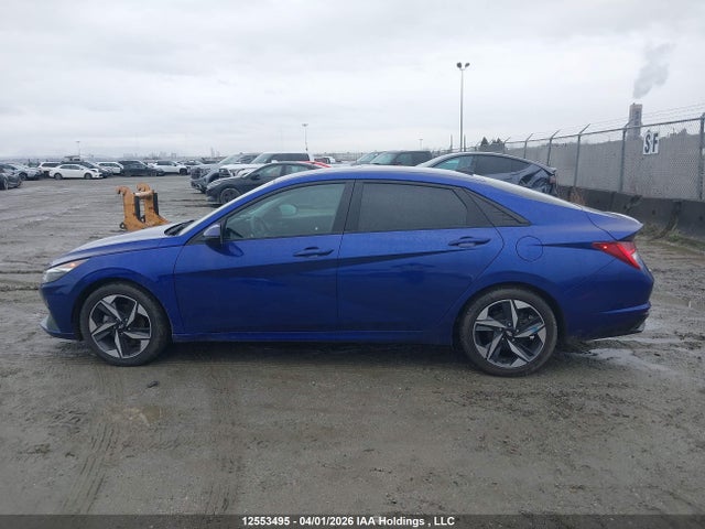 12553495 :رقم المزاد ، KMHLN4AG6NU307055 vin ، 2022 Hyundai Elantra Sel مزاد بيع