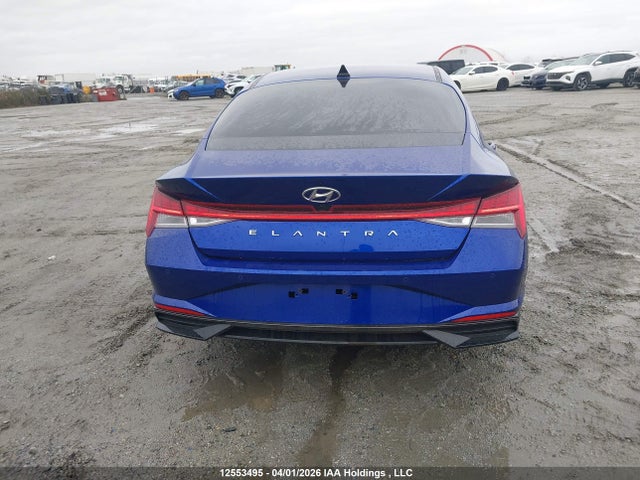 12553495 :رقم المزاد ، KMHLN4AG6NU307055 vin ، 2022 Hyundai Elantra Sel مزاد بيع