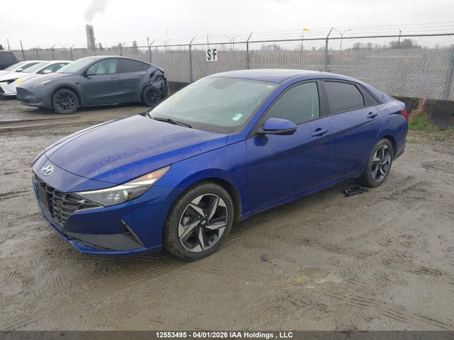 12553495 :رقم المزاد ، KMHLN4AG6NU307055 vin ، 2022 Hyundai Elantra Sel مزاد بيع