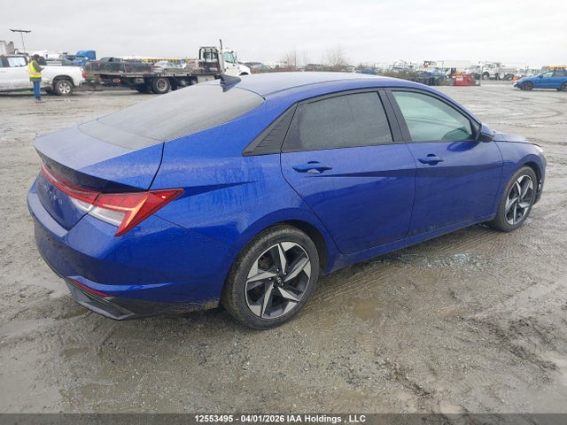 12553495 :رقم المزاد ، KMHLN4AG6NU307055 vin ، 2022 Hyundai Elantra Sel مزاد بيع