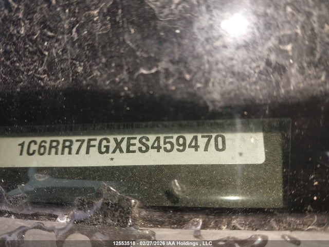 Aukcja sprzedaży 2014 Ram 1500 St, vin: 1C6RR7FGXES459470, numer aukcji: 12553518
