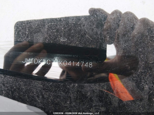 12553536 :رقم المزاد ، JM1DKDC70K0414748 vin ، 2019 Mazda Cx-3 Touring مزاد بيع