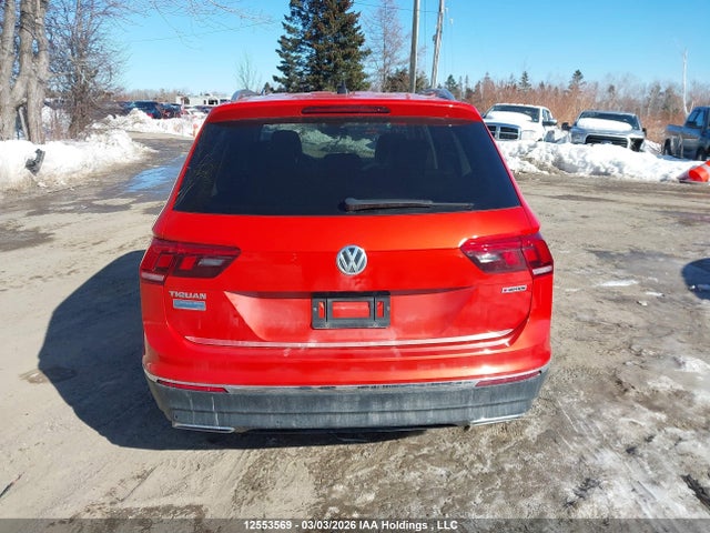 2019 Volkswagen Tiguan Highline მანქანა იყიდება აუქციონზე, vin: 3VV4B7AX5KM107966, აუქციონის ნომერი: 12553569