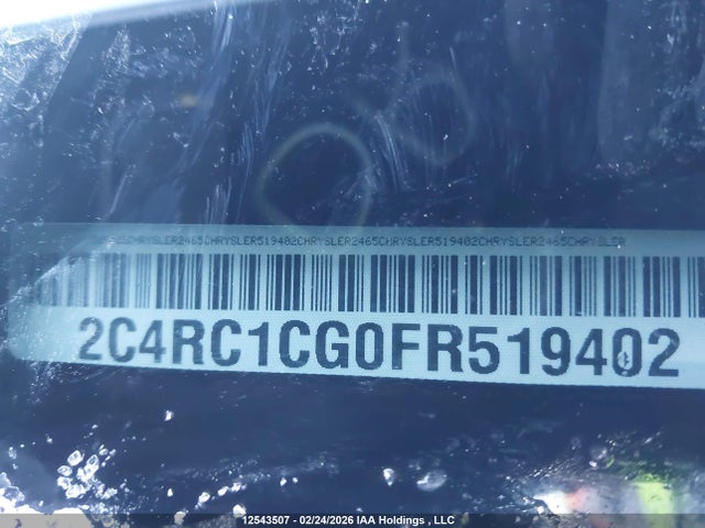 2C4RC1CG0FR519402 Chrysler Town &amp; Country Touring