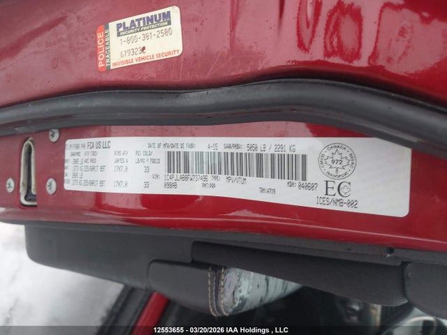 1C4PJLAB8FW737496 Jeep Cherokee