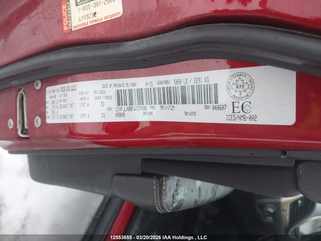 1C4PJLAB8FW737496 Jeep Cherokee