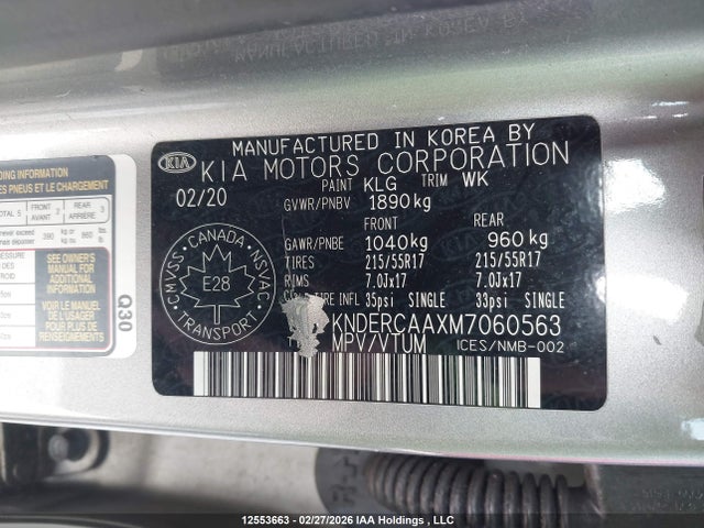 KIA Seltos Ex/ex Premium 2021 KNDERCAAXM7060563 Image 9