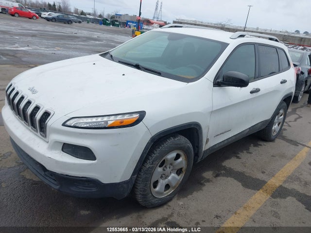 2015 Jeep Cherokee Sport მანქანა იყიდება აუქციონზე, vin: 1C4PJMAB4FW601033, აუქციონის ნომერი: 12553665
